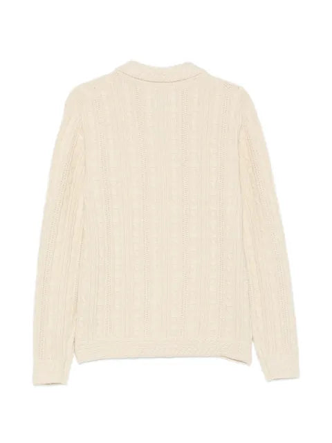 RAKKI cable-knit sweater