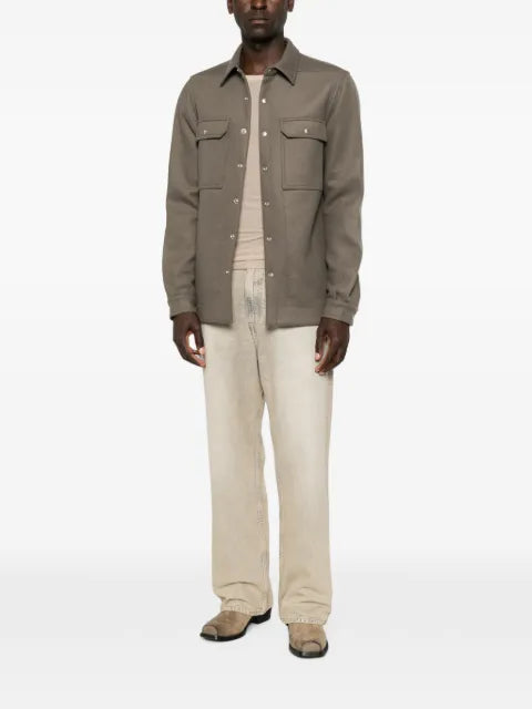 Rick Owens press-stud flap-pocket jacket