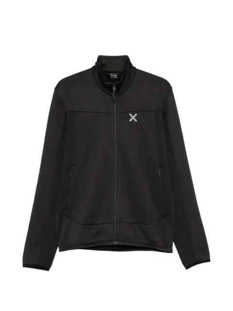 MONTURA logo-print zip-up sweatshirt