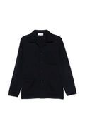 Lardini button-up patch-pocket jacket