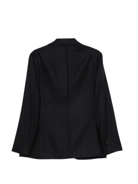 Caruso single-breasted patch-pocket blazer