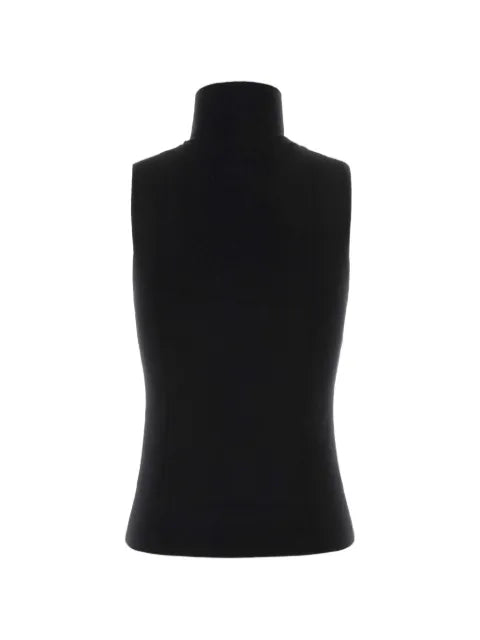 extreme cashmere n°502 Collo sleeveless top