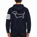 Back puppy hoodie | Thom Browne
