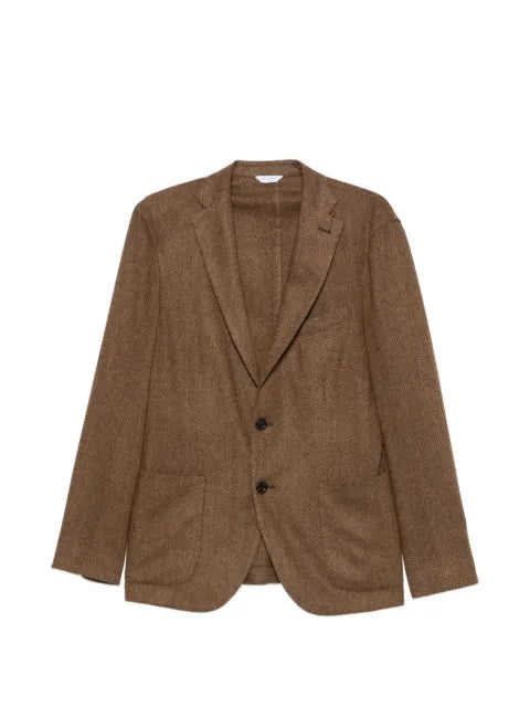 Boglioli herringbone wool blazer