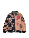 TP WORKS  all-over graphic-print shirt jacket