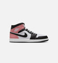 Air Jordan 1 Mid Men's Shoes – White / Rust Pink / Black