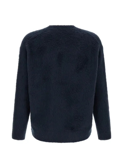 Roberto Collina gauze-finish crew-neck sweater
