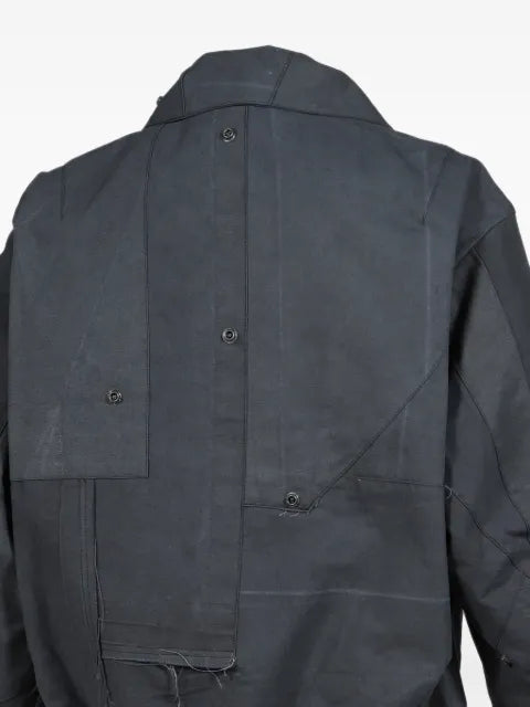 UNDER THE SIGN Dustborn Light patchwork bomber jacket