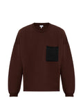 LOEWE Anagram-patch pocket sweater