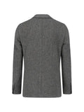 Lardini x Sugar herringbone-knit notch-lapel jacket