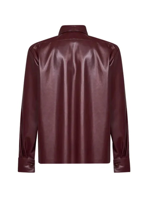 Costumein long-sleeve button-up shirt jacket