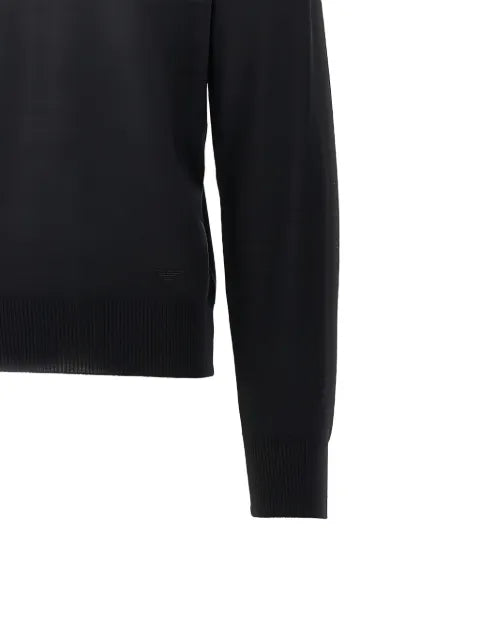 Emporio Armani roll-neck wool sweater