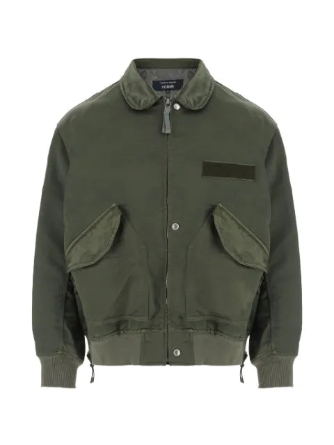 Comme des Garçons Homme flap-pocket bomber jacket