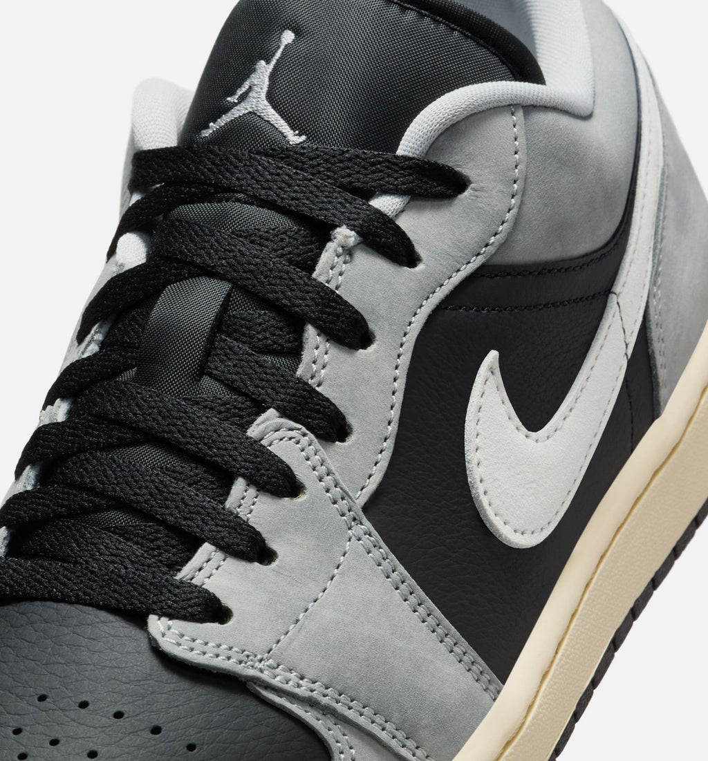 Air Jordan 1 Low SE Men's Shoes – Light Smoke Grey / White / Off Noir