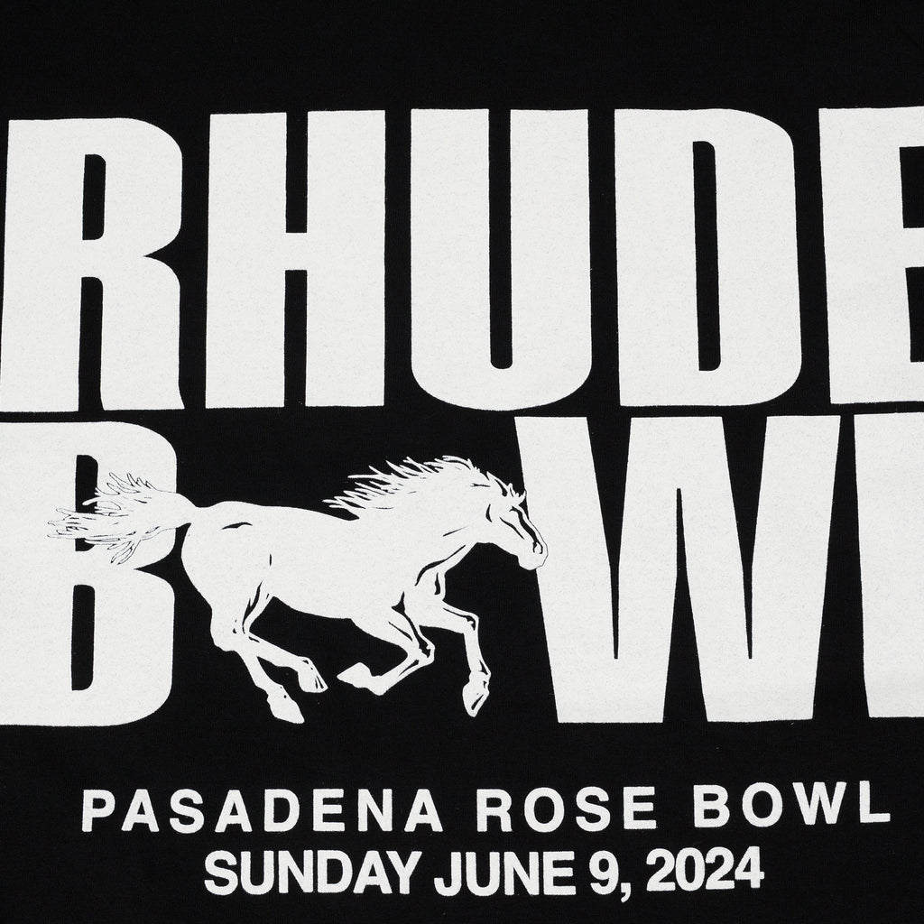 Black Rhude Bowl L/S T-Shirt