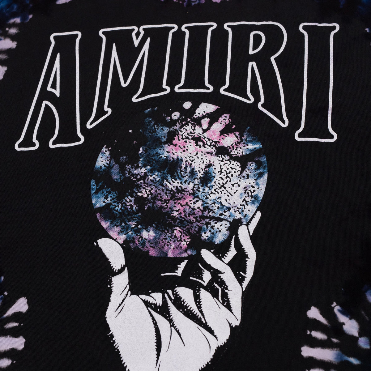 Purple Crystal Ball Tie-dye Tee