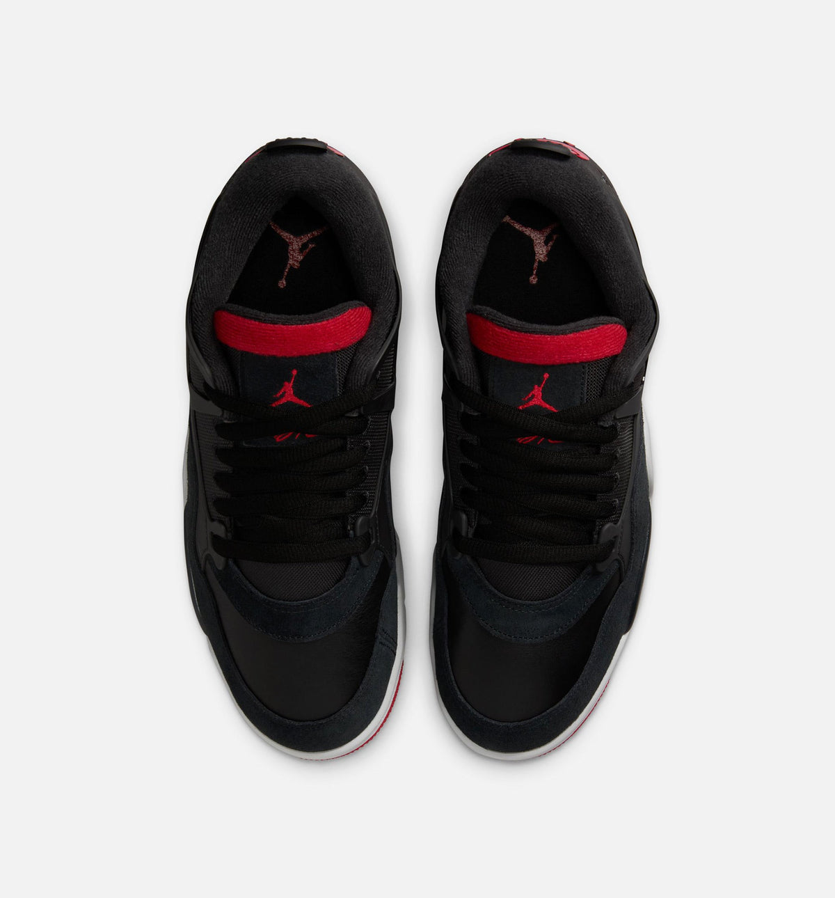 Air Jordan 4 RM Men's Shoes - Black & Wolf Grey