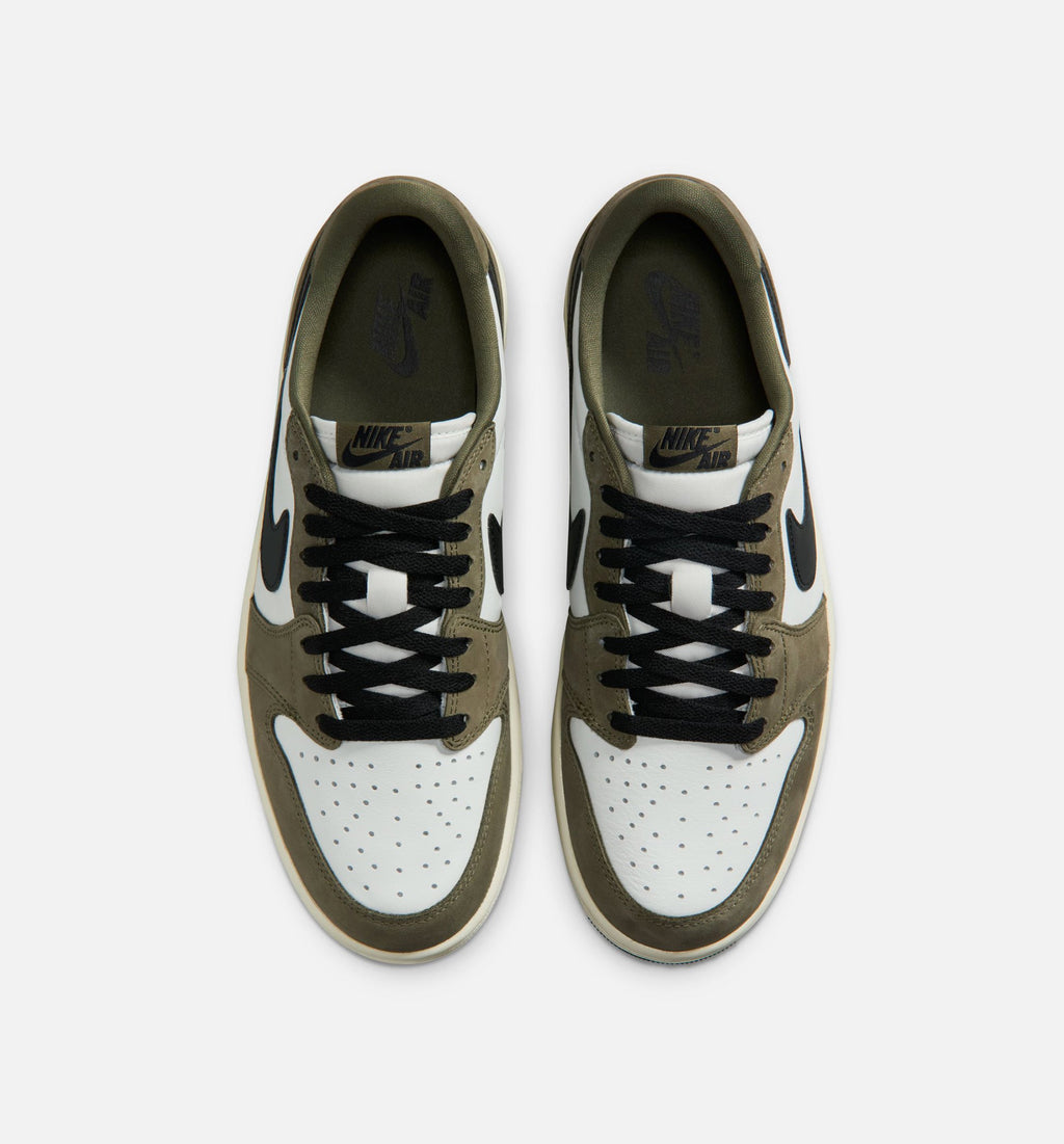 Air Jordan 1 Low OG Men's Shoes – Medium Olive / Summit White