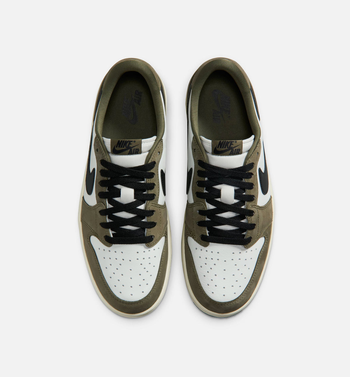 Air Jordan 1 Low OG Men's Shoes – Medium Olive / Summit White