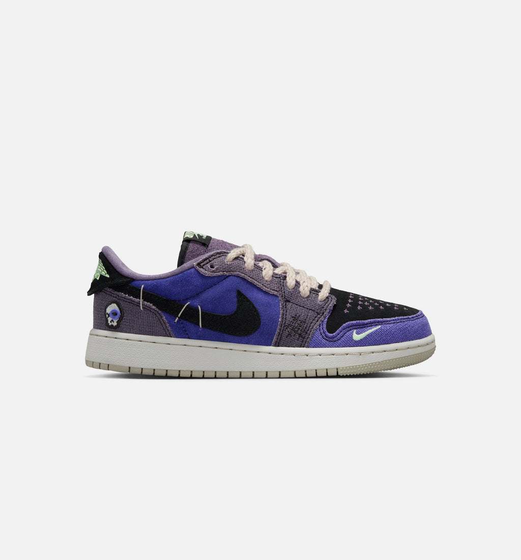 Air Jordan 1 Low OG Grade School Shoes – Regency Purple / Dark Raisin