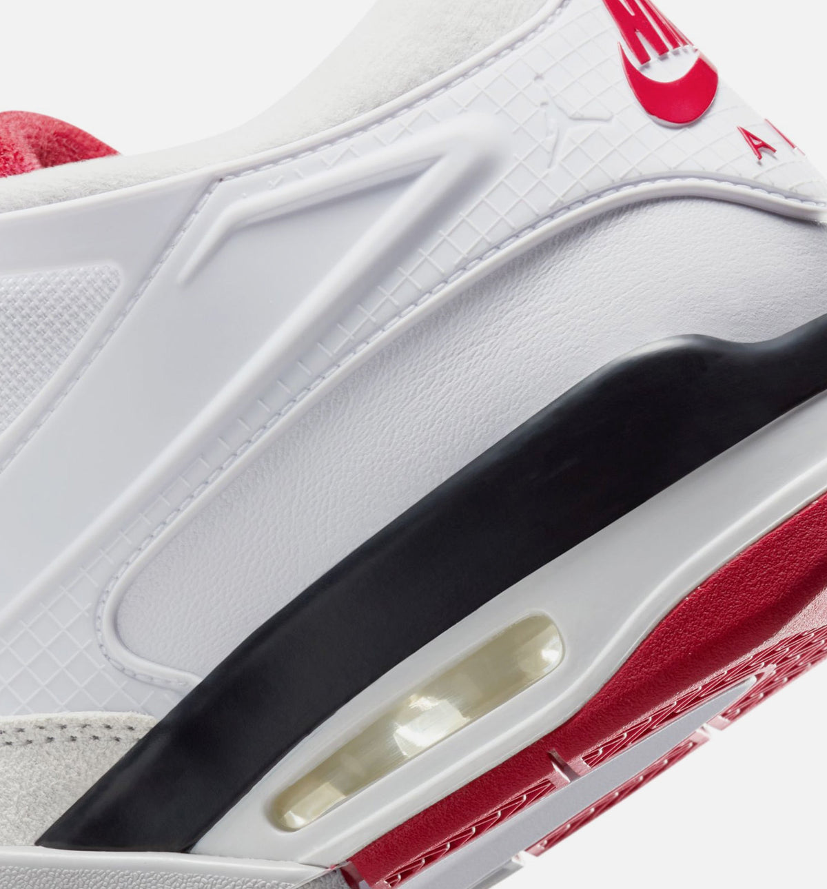 Air Jordan 4 RM Men's Shoes - White & Neutral Grey
