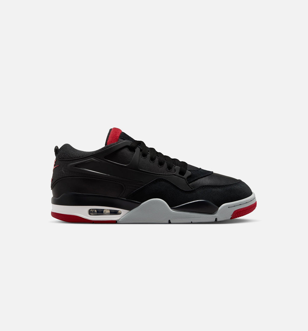 Air Jordan 4 RM Men's Shoes - Black & Wolf Grey