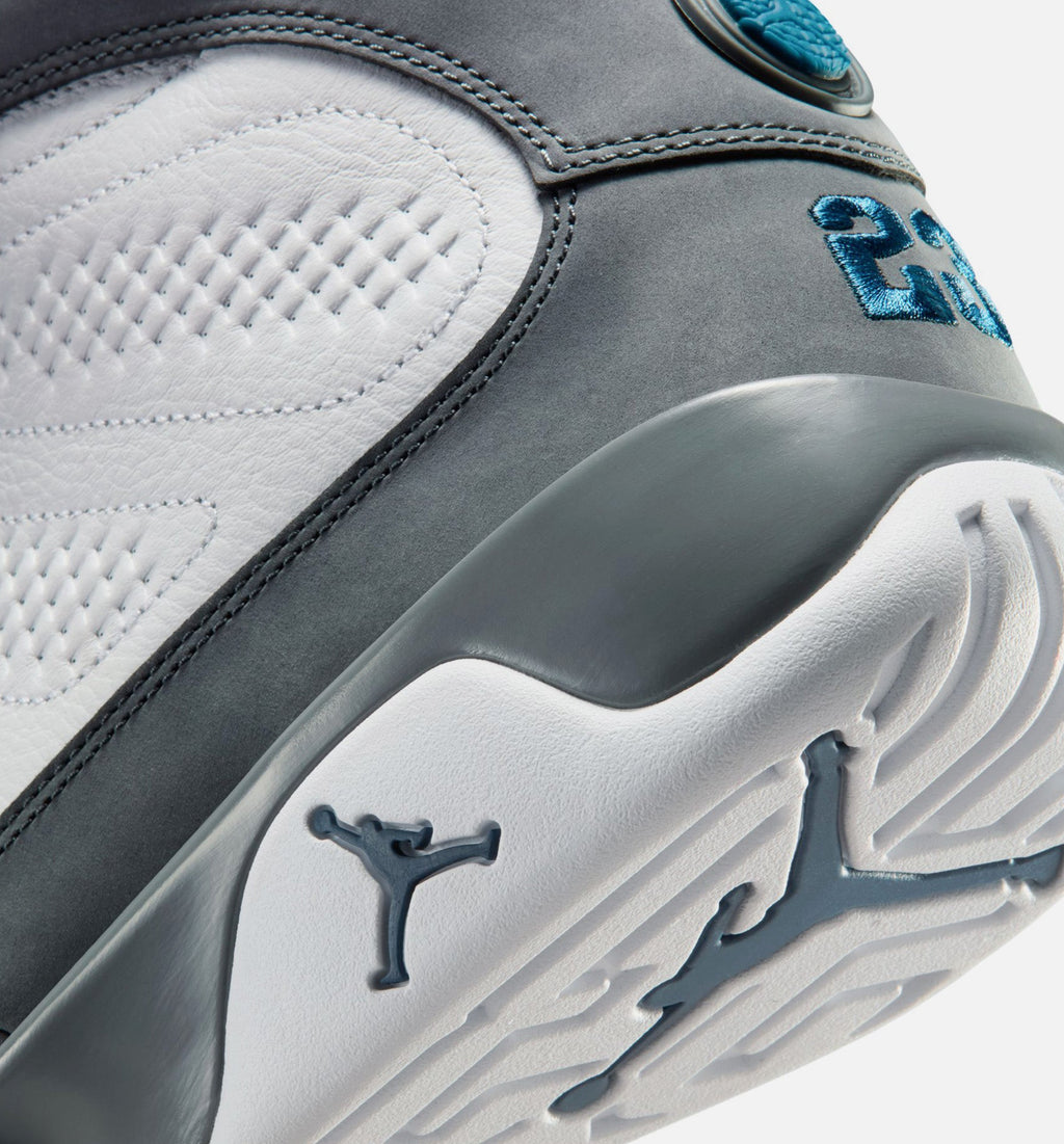 Air Jordan 9 Retro Flint Grey & French Blue Men's Shoes