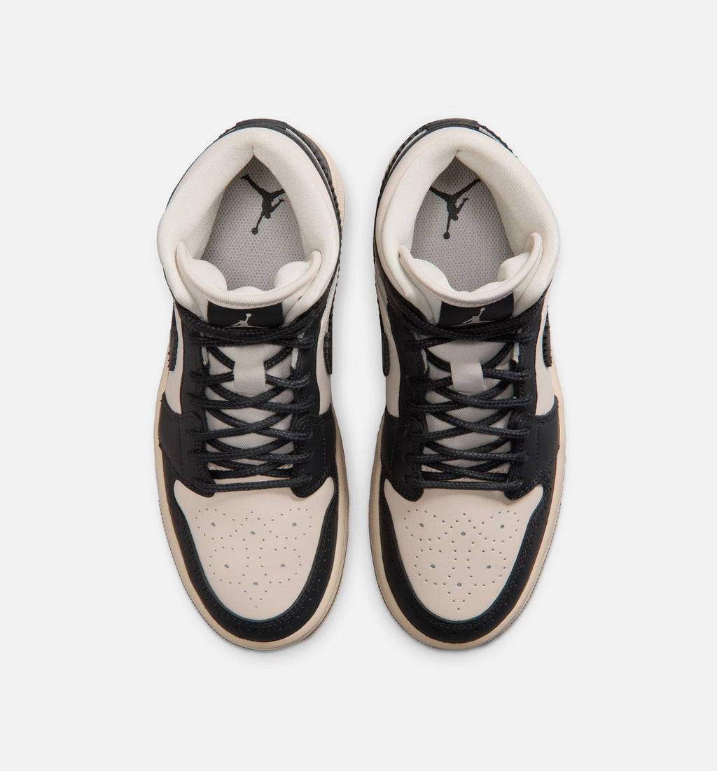 Air Jordan 1 Mid SE Women's Shoes – Off-Noir / Chalk / Pearl White