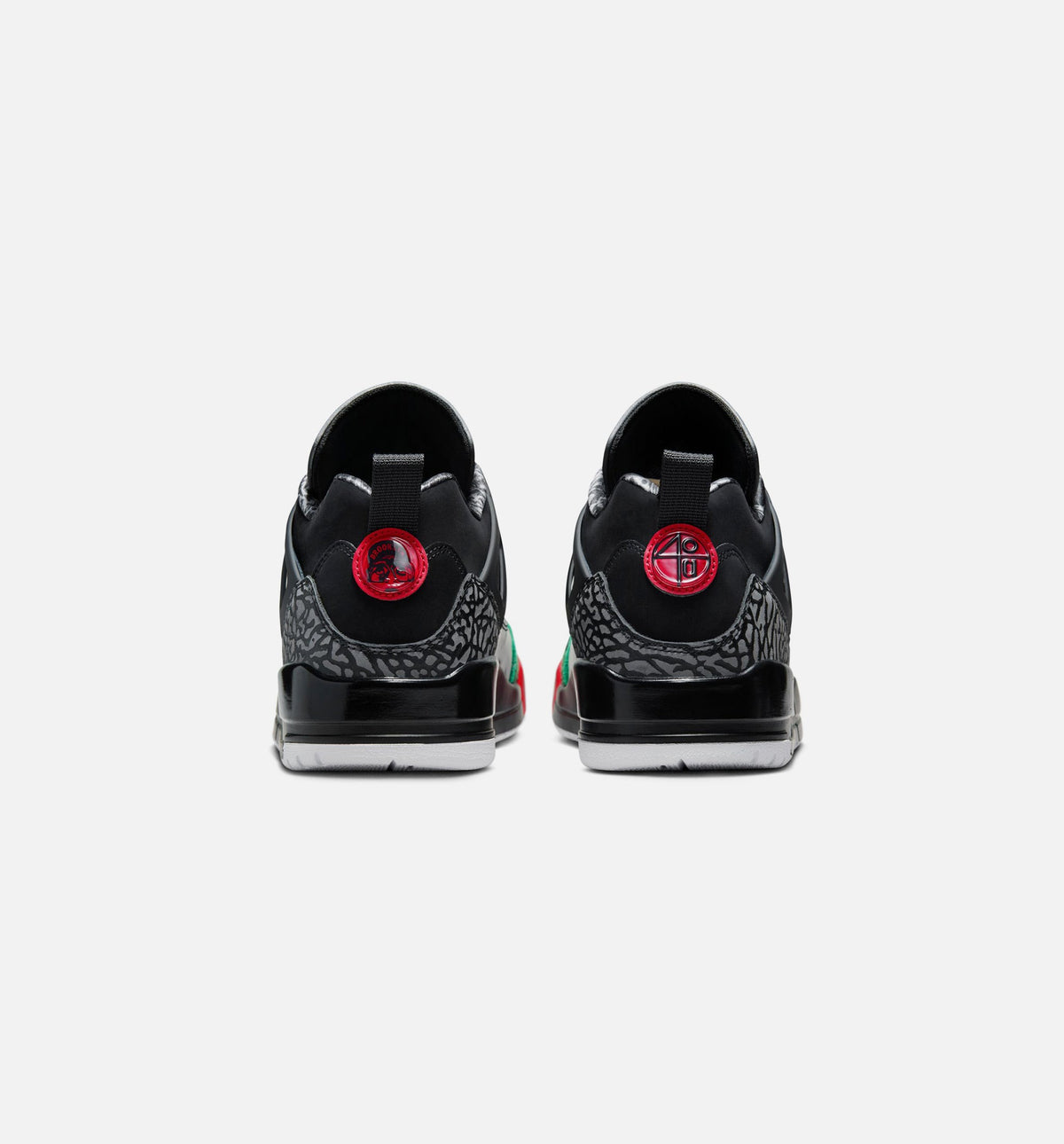 Spizike Low Men's Lifestyle Shoes - Black & Classic Green