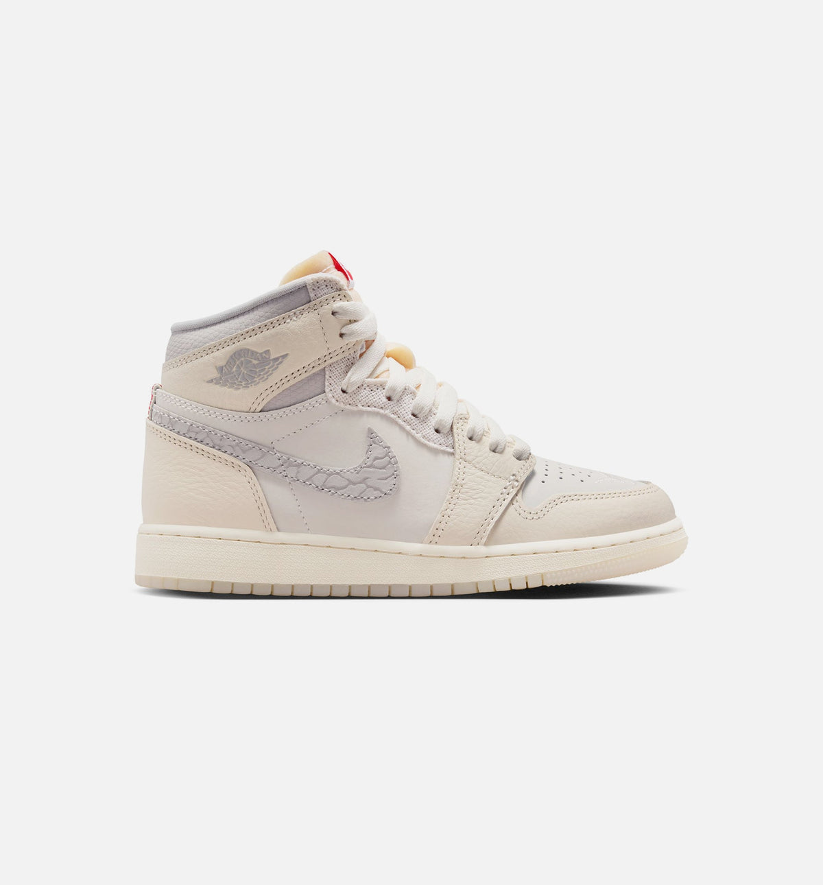 Air Jordan 1 Retro High OG Grade School Shoes – Sail