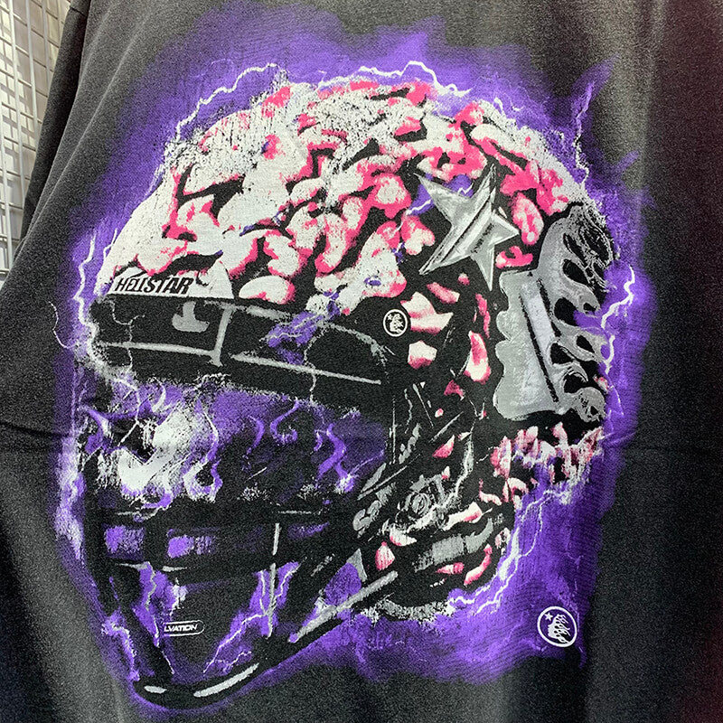 Hellstar Studios Brain Helmet Short Sleeve Tee