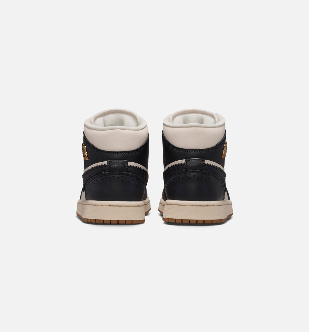 Air Jordan 1 Mid SE Women's Shoes – Off-Noir / Chalk / Pearl White