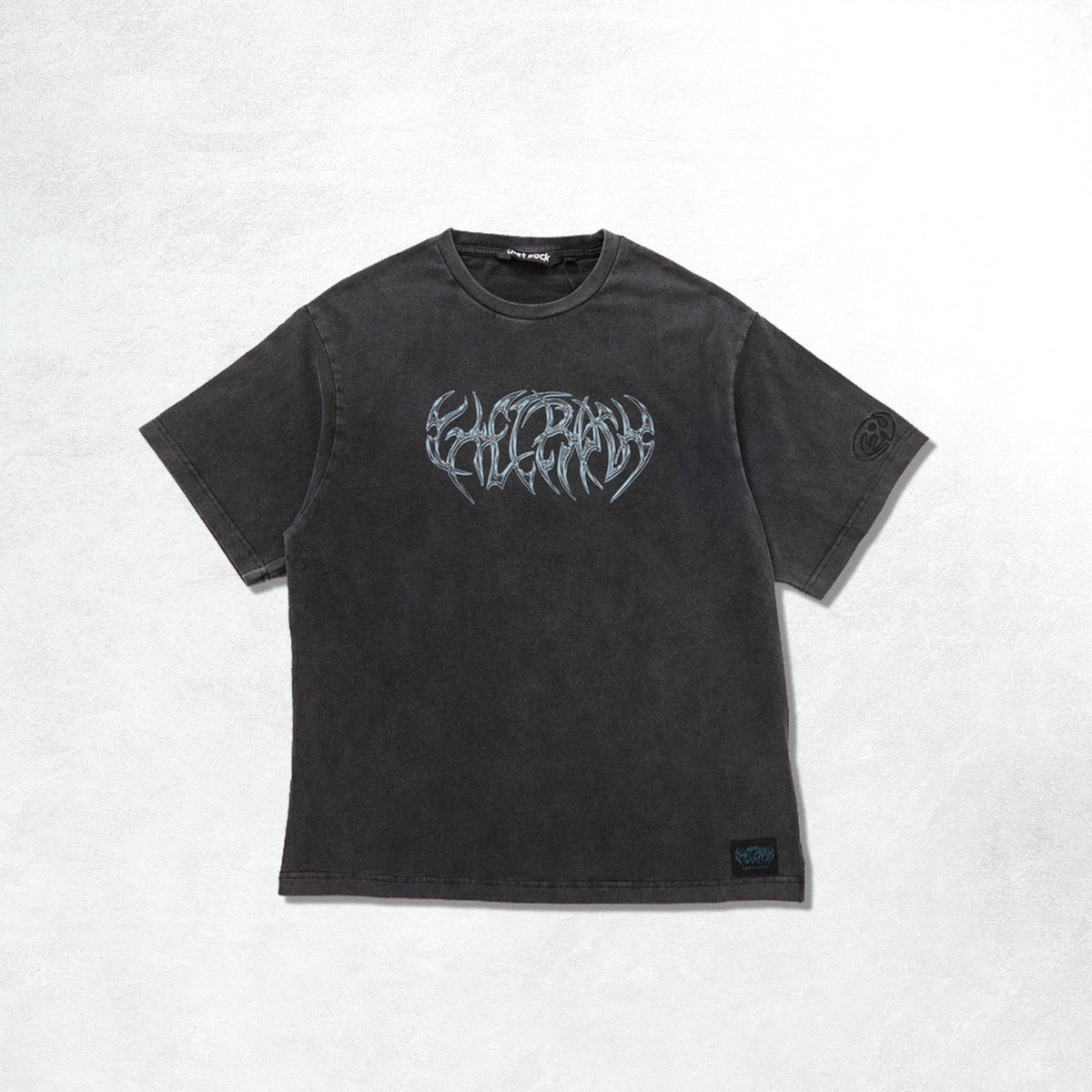 Chet Rock Chrome T-Shirt: Washed Black