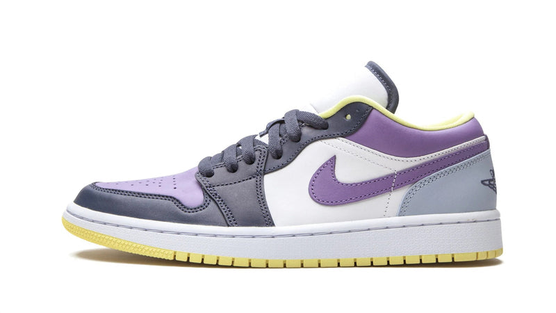 Air Jordan 1 Low SE WMNS 'Mismatched — Purple/Magenta'