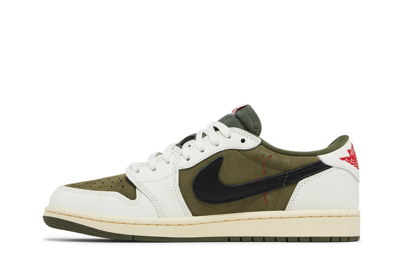 Travis Scott x Air Jordan 1 Low OG SP "Reverse Olive / Medium Olive"