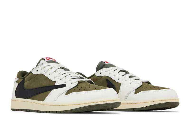 Travis Scott x Air Jordan 1 Low OG SP "Reverse Olive / Medium Olive"