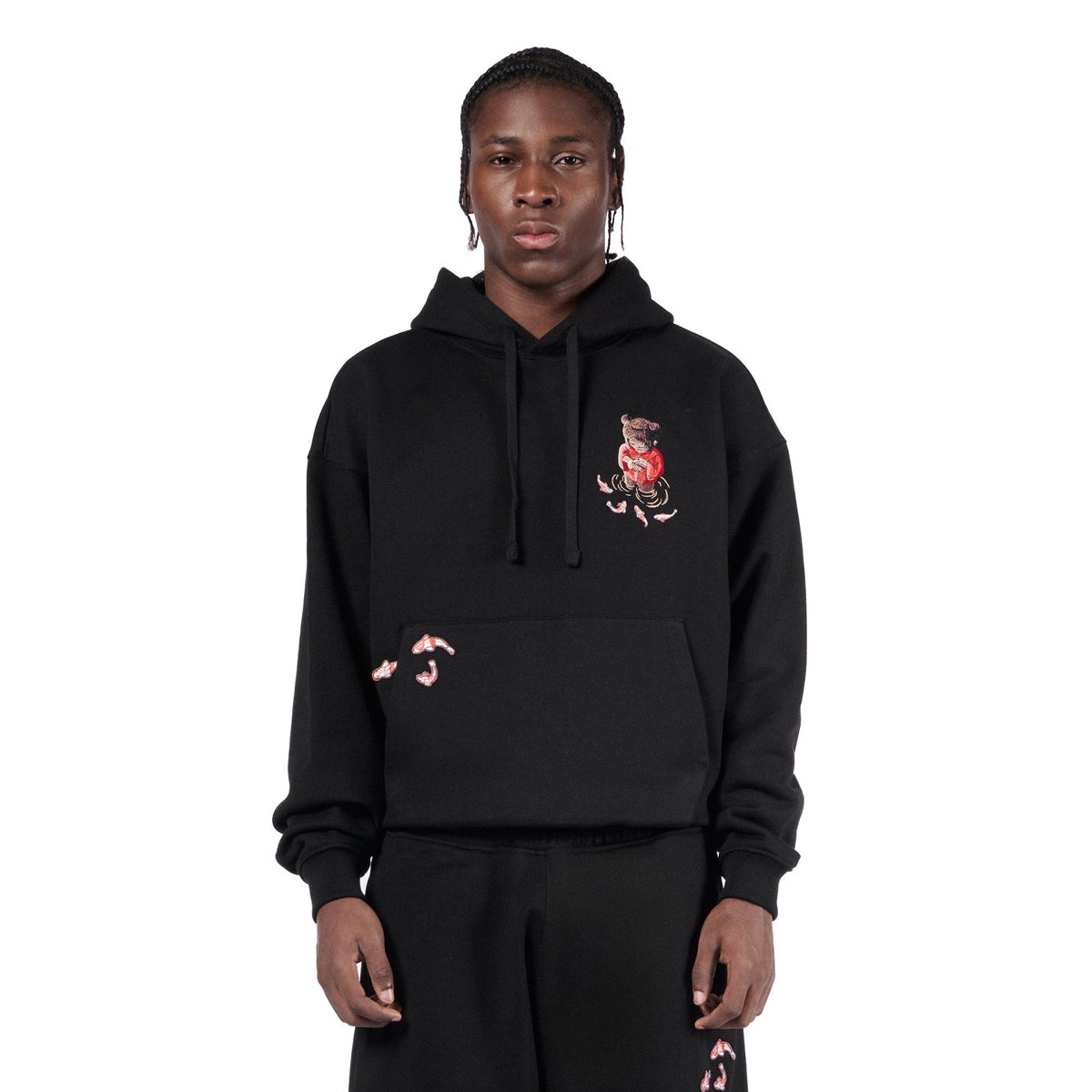 "koi fish v3" Hoodie
