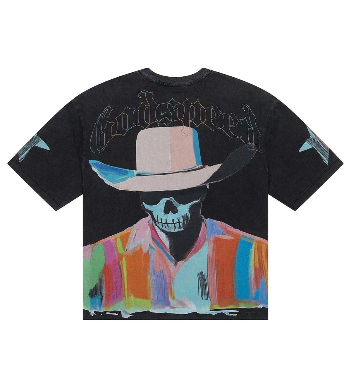Godspeed Pastel Cowboy Tee Black