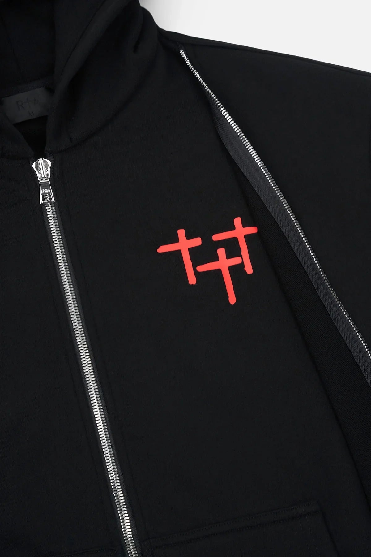 RTA Ren Layered Zip Planetary Hoodie