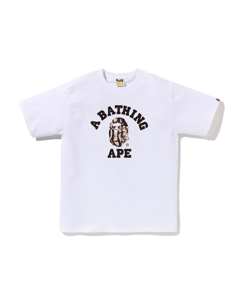 Bape Ape Head Shark Baby Milo Multi‑Print Heavyweight Tee Multi‑Style