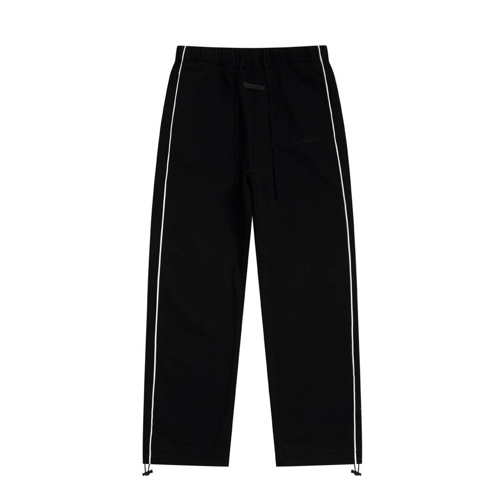 Fear of God Essentials Striped Embroidered Letter Sweatpants Unisex