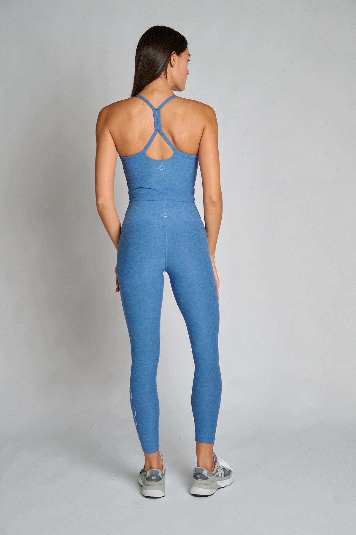 Spacedye Slim Racerback Cropped Tank