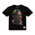 M&N NBA Dennis Rodman Real Big Face Tee