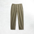 Wax London Kurt Trouser Cotton Linen Crinkle: Khaki