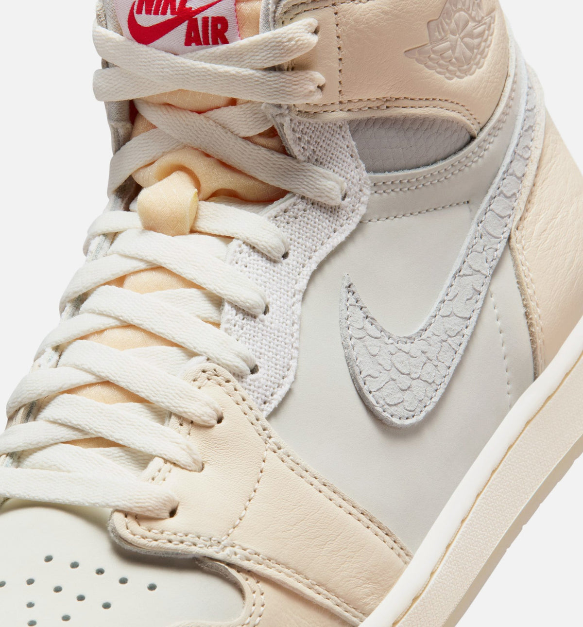 Air Jordan 1 Retro High OG Sail Men's Sneakers - Sail / University Red / Pale Ivory / Off-White / Phantom