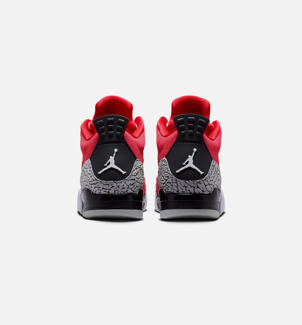 Son of Mars Low Men's Lifestyle Shoes - Fire Red & Black