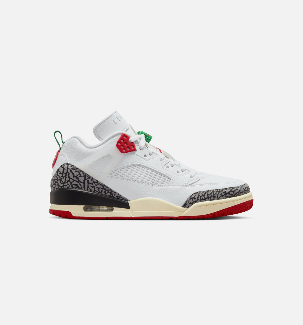 Spizike Low Men's Lifestyle Shoes - White & Varsity Red
