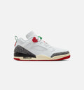 Spizike Low Men's Lifestyle Shoes - White & Varsity Red