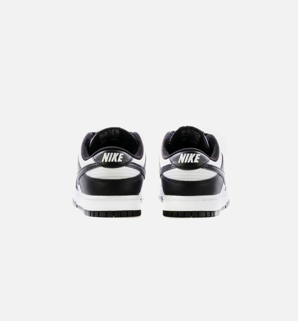 Dunk Low Men's Lifestyle Shoes - Black & White
