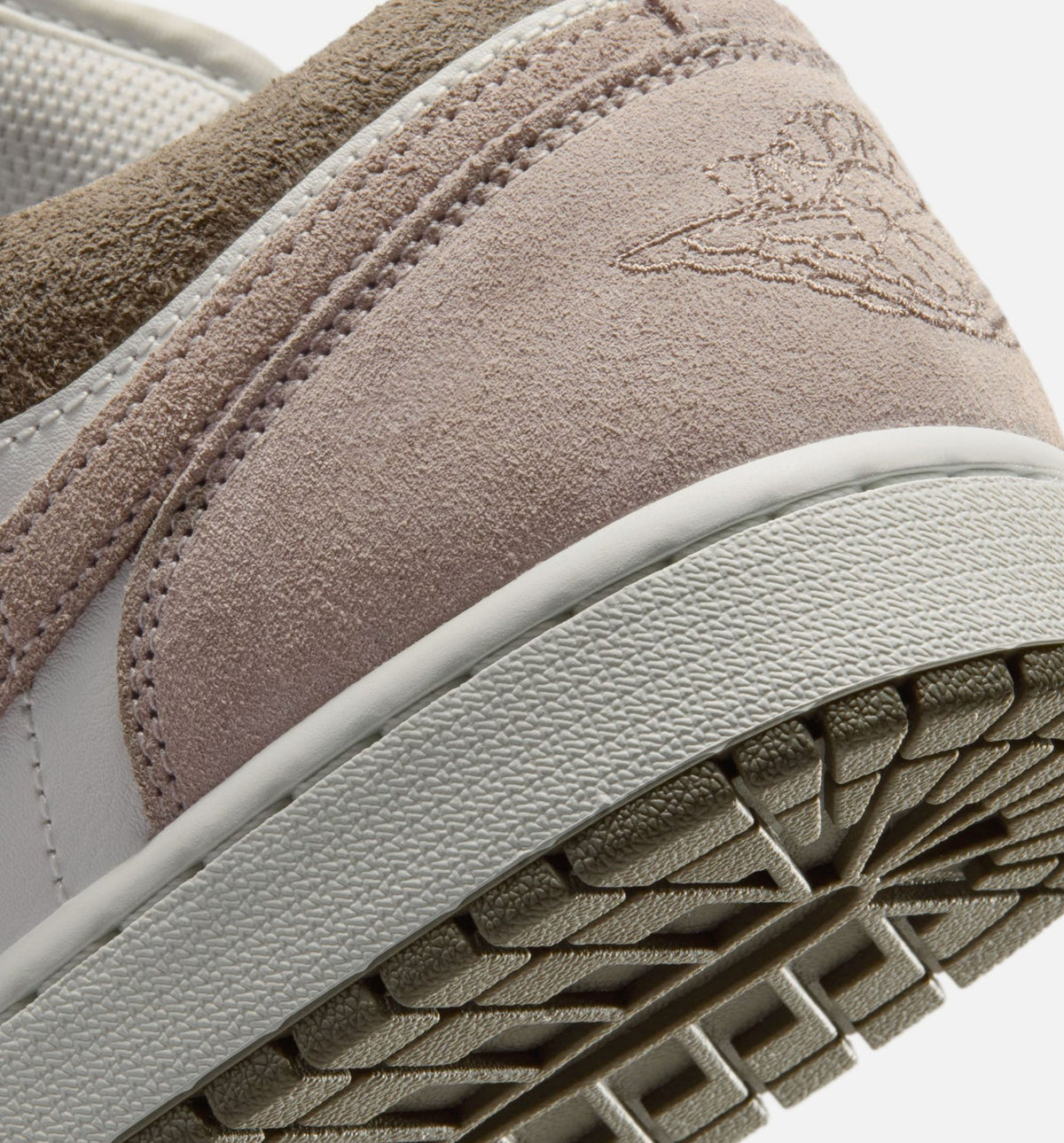Air Jordan 1 Low Men's Shoes – Olive Grey / Enigma Stone / Summit White